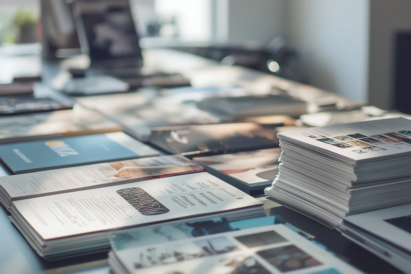 Professionelle Druckerei für individuelle Druckprodukte wie Flyer, Poster und Broschüren